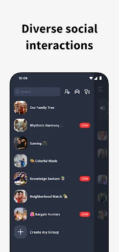 Fambase: Live & Group Chat screenshot 1
