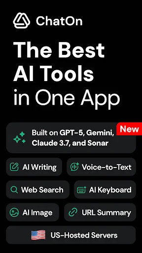 ChatOn - AI Chat Bot Assistant screenshot 1