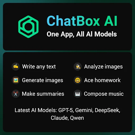 ChatBox: AI Chat Bot Assistant screenshot 1
